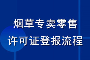 煙草專賣零售許可證登報(bào)流程